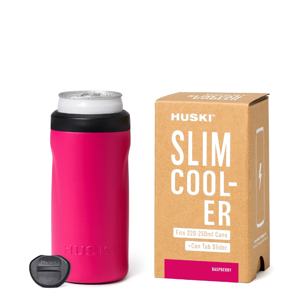 White Smoke Slim Can Cooler