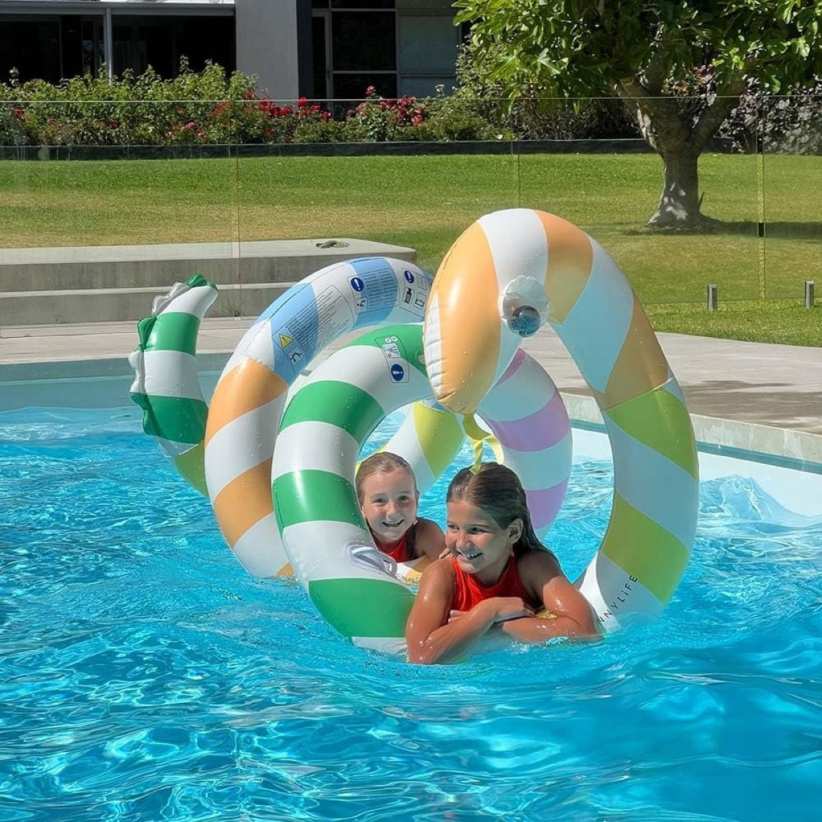 Light Sea Green Giant Inflatable Noodle