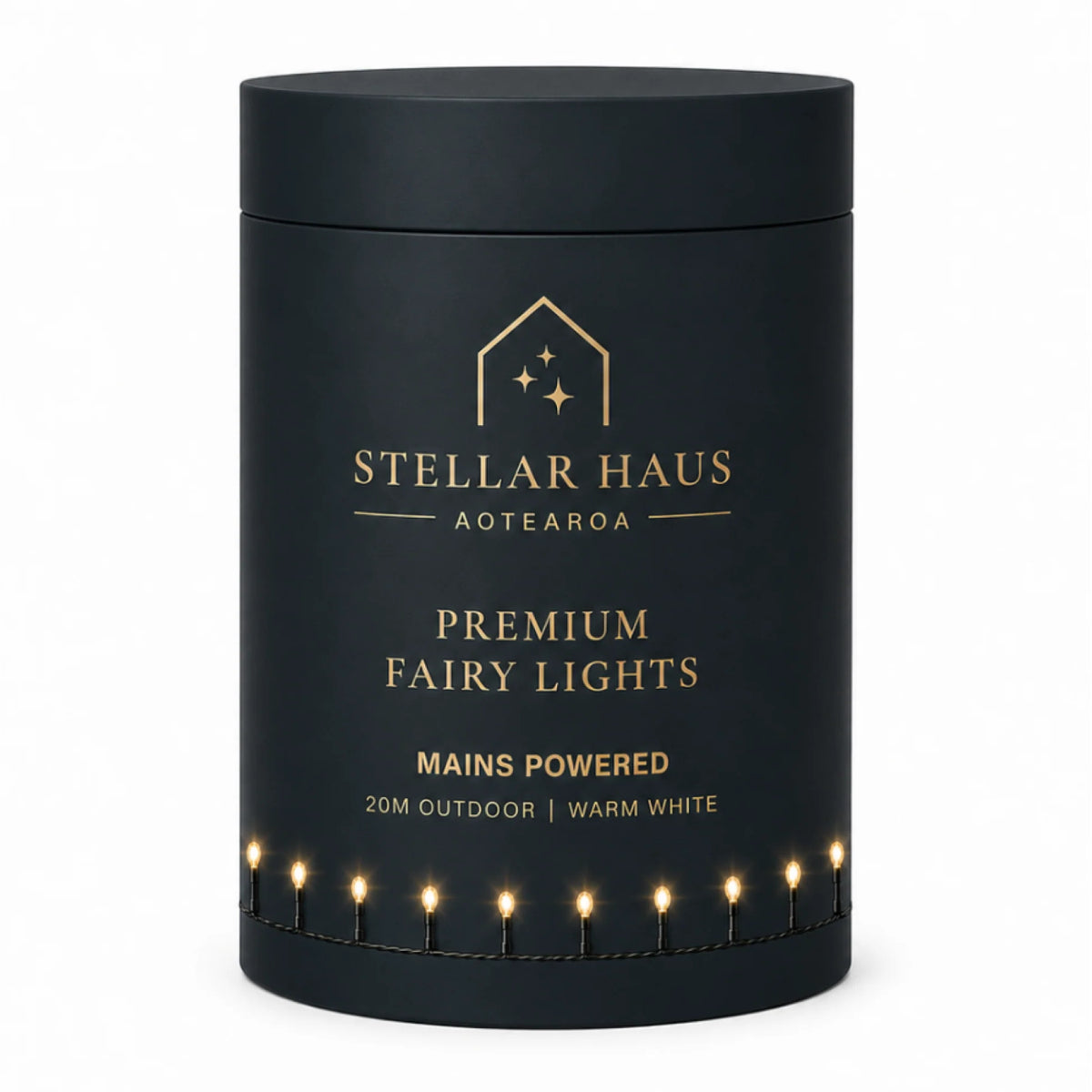 Dark Slate Gray Fairy Lights Mains Powered 20m