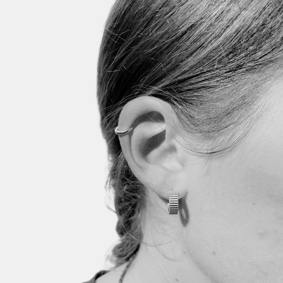 Gray So Classic Ear Cuff