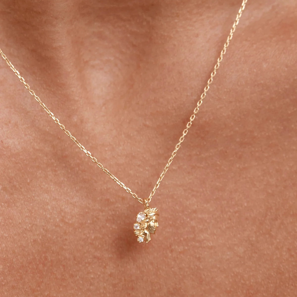 Rosy Brown You are Magic Zodiac Necklace Virgo