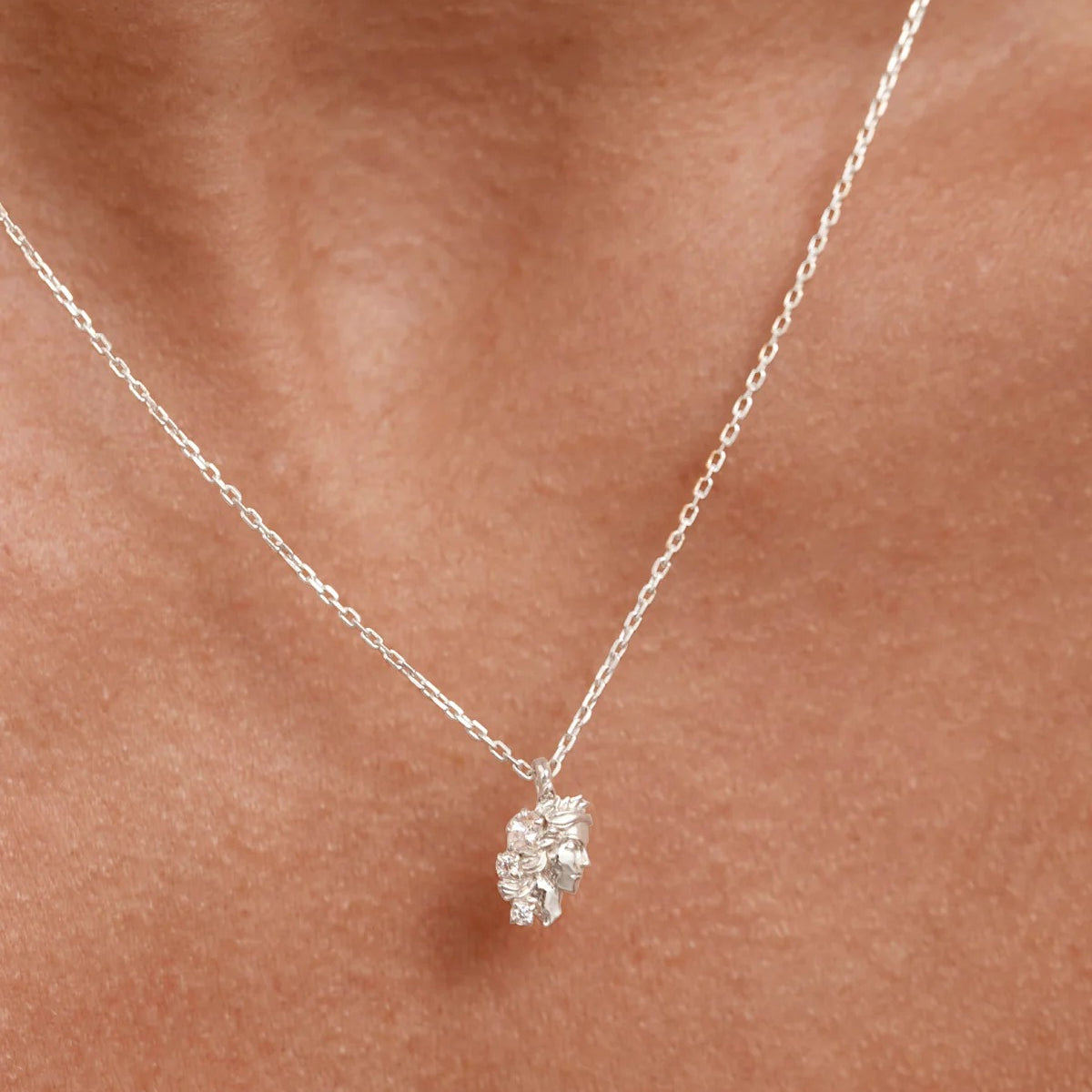 Rosy Brown You are Magic Zodiac Necklace Virgo