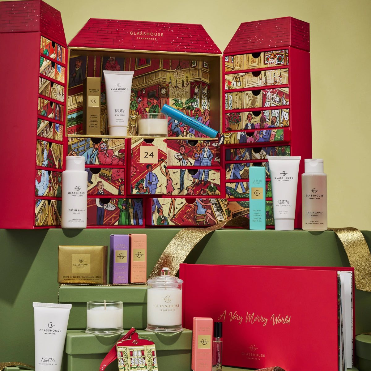 Tan Glasshouse Christmas 2026 Advent Calendar