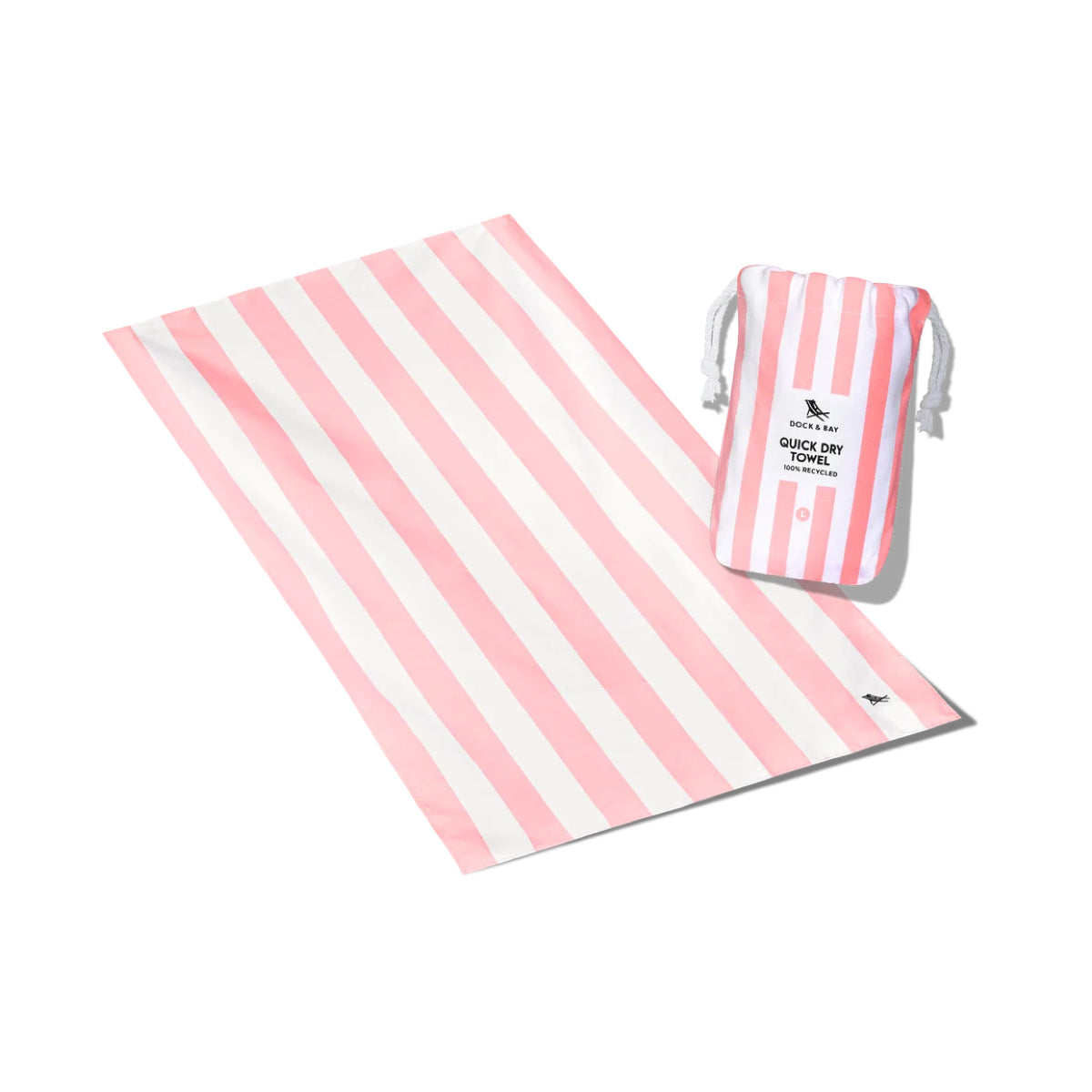 White Smoke Dock & Bay Towels