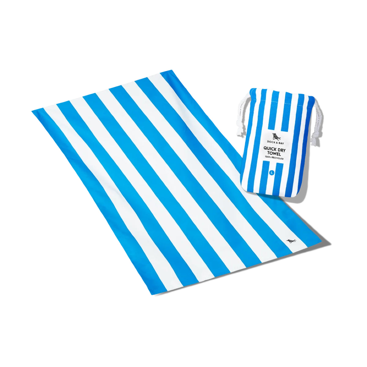 White Smoke Dock & Bay Towels