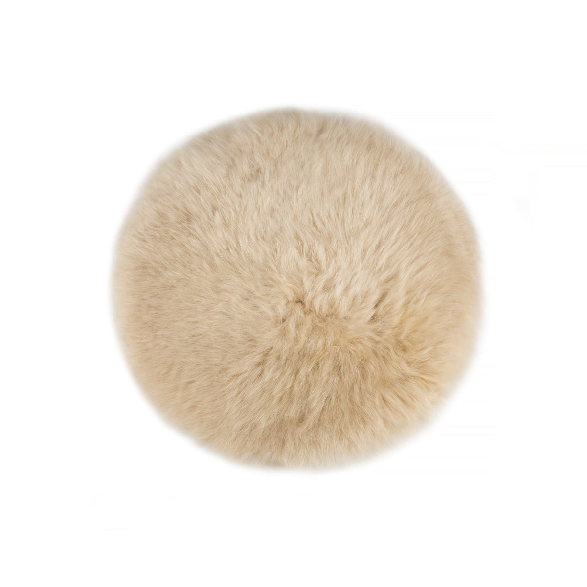 Tan Fibre Seat Plate by Auskin Long Wool Sheepskin