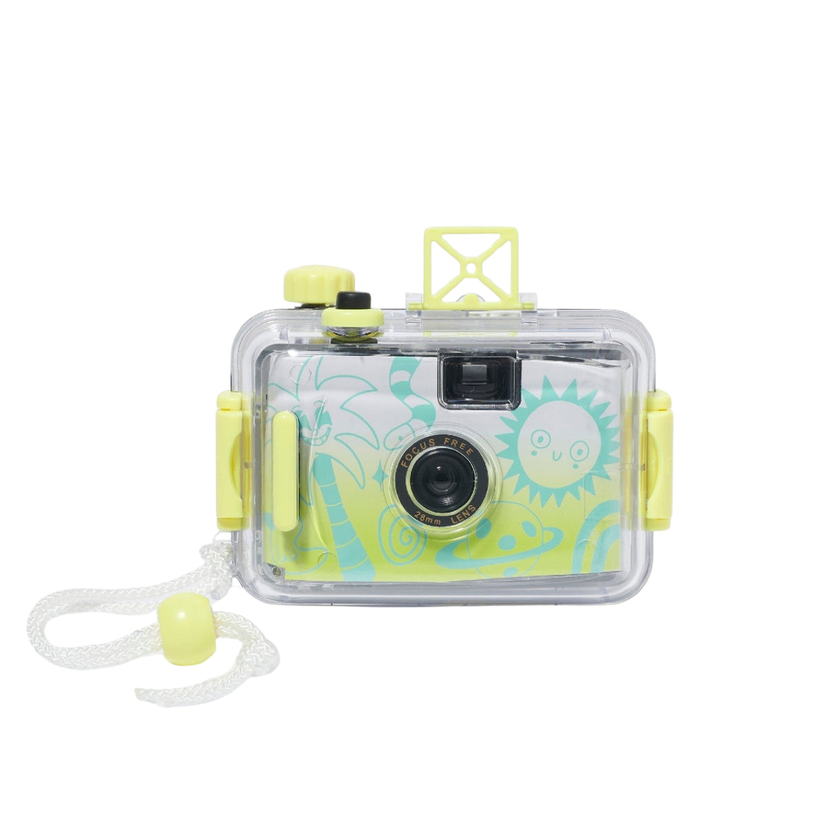White Smoke Underwater Camera
