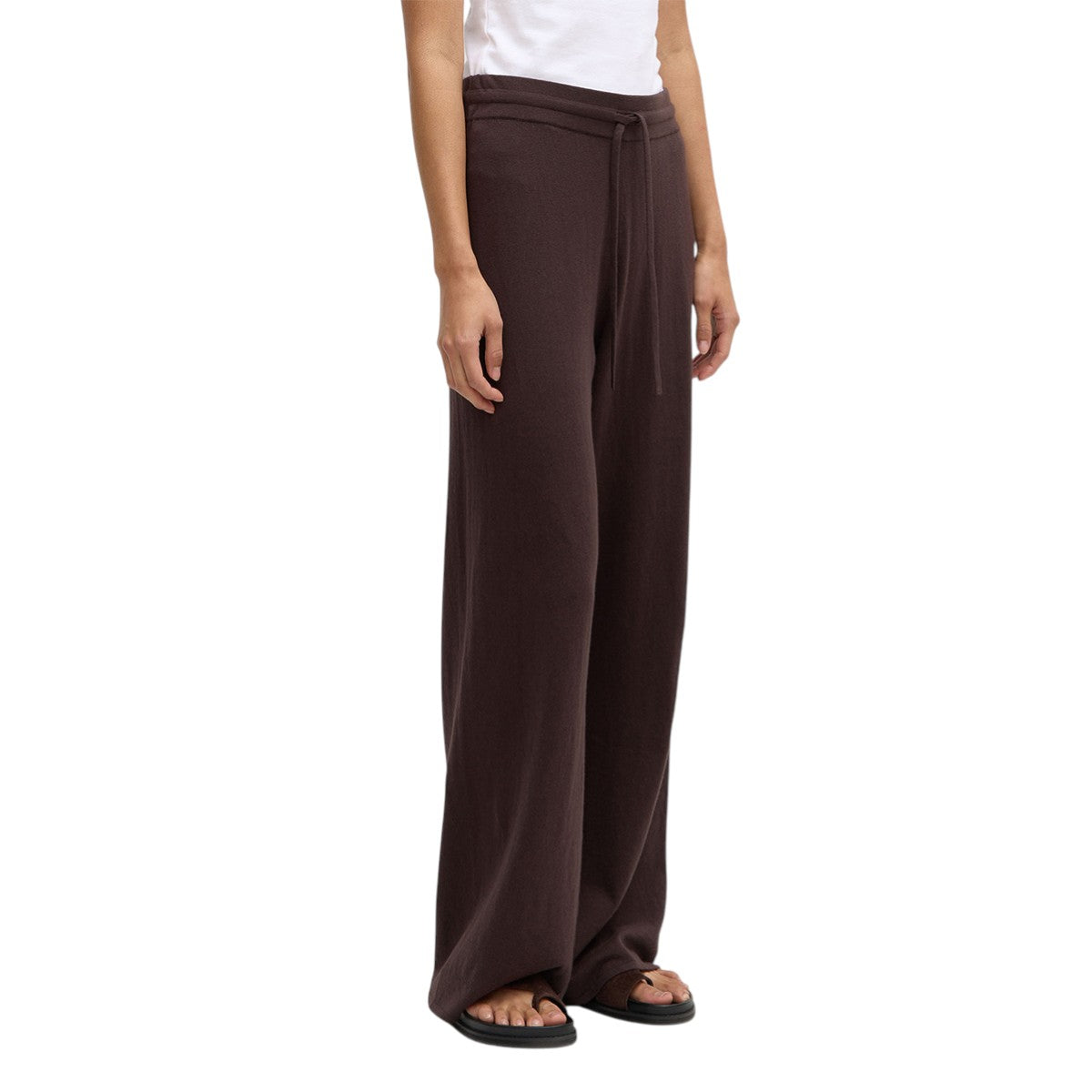 White Smoke Cotton Cashmere Lounge Pant